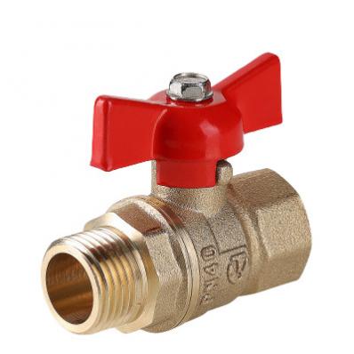 Кран шар. СТАНДАРТ с полусгоном 1/2