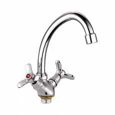 L4112-2 См-ль д/кухни с гайкой; трилистник 