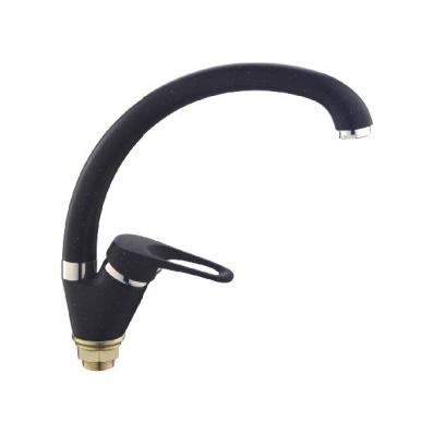 L5913F См-ль д/кухни 35 бок.ручка с гайкой  Черный матовый 