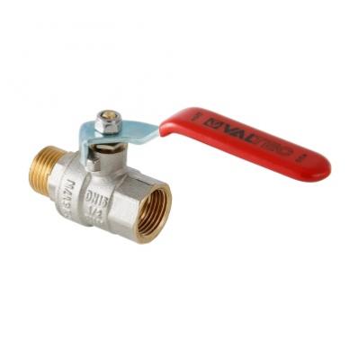 Кран шар. BASE, стальная рукоятка 2