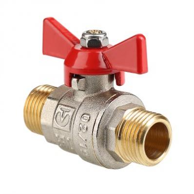 Кран шар. BASE, рукоятка бабочка 1