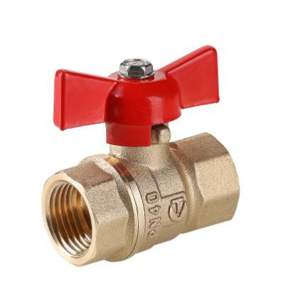 Кран шар. СТАНДАРТ, рукоятка бабочка 1/2