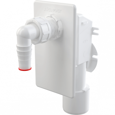 APS4 Сифон для ст/маш. под штукатурку белый (Alсaplast)