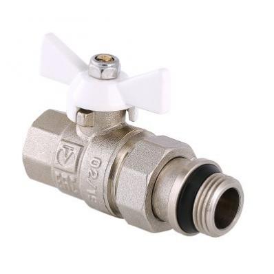 Кран шар. BASE с полусгоном 1/2