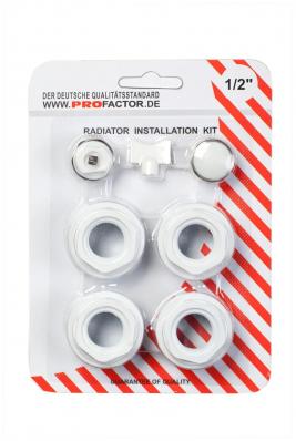 Набор для радиаторов без кронштейнов 7 предметов 1/2