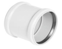 Муфта соединительная НПВХ (PVC-U) 50  ВК ШУМЭКС  ГОСТ 32412-2013 ХЕМКОР